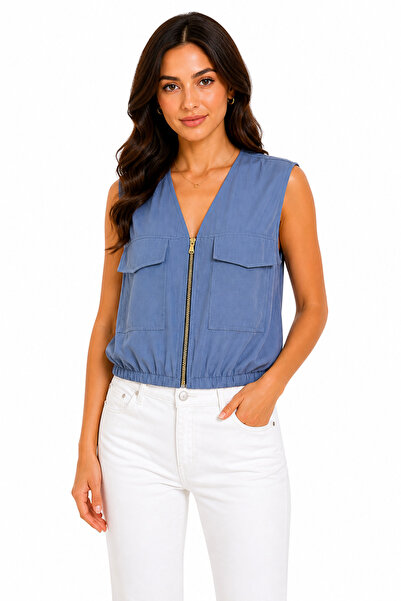 Rouge Modern Crop Yelek