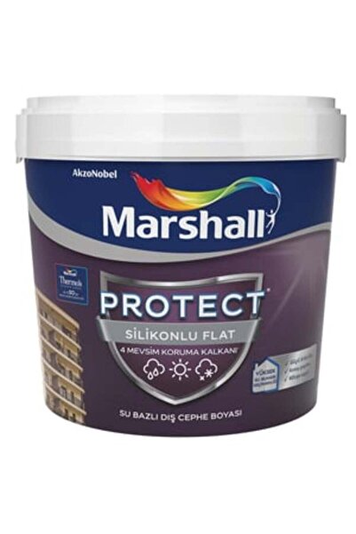 Marshall Protect Silikonlu Flat Dış Cephe Boyası T1 15L