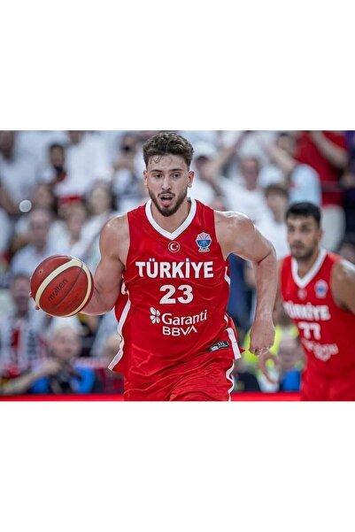 AJAX STAR Türkiye Basketbol Milli Takımı Alperen Şengün Forması (Kırmızı)