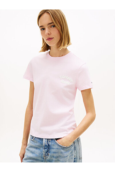 Tommy Hilfiger Kadın TJW Regular Fit Bubble T-shirt