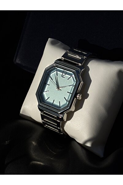 ardentıs Erkek Kol Saati - Gümüş Metal Kordon Sekizgen Luxury Kasa - Minimali...