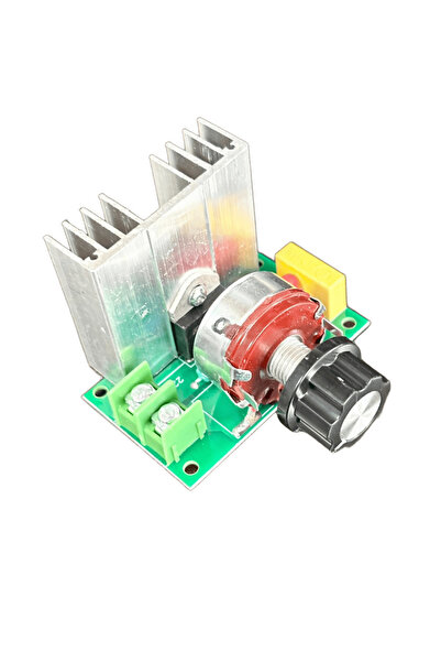Sensör Modül 4000W AC Dimmer 220V Güç Kontrol Modülü Triac Dimmer Motor Hız v...