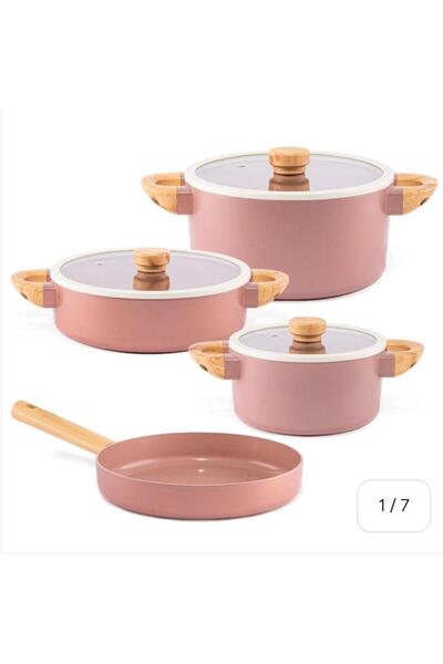 CooknKeep Linda serisi seramik döküm set