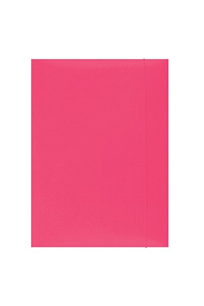 OFFICE products Mapa din carton plastifiat cu elastic, 300gsm, - roz