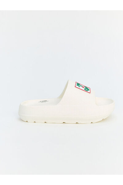 LC Waikiki Girl's Slogan Printed Slippers