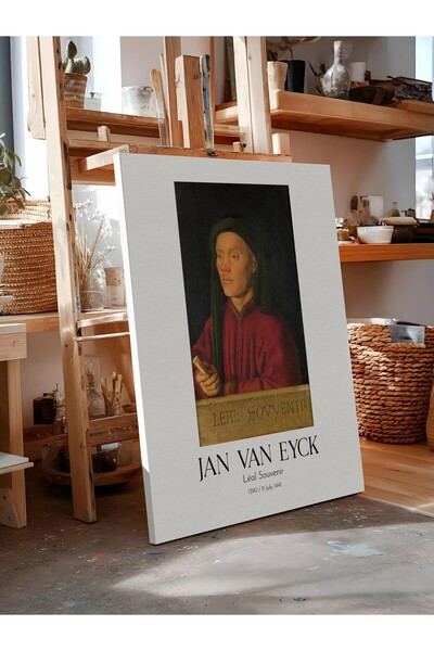 Postifull Jan Van Eyck - Léal Souvenir, Tablou pe pânză, Seria de artă NR:112136