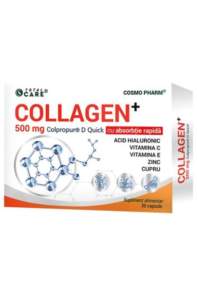 Cosmo Pharm Κολλαγόνο+ Φόρτιγκελ Β, 500 mg, 30 κάψουλες