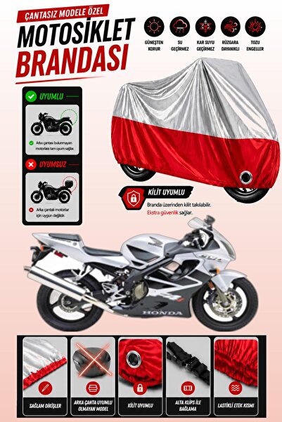 Cemku Twin Top Gray - Bottom Red Honda Cbr 600 F Sport Compatible Engine Cove...