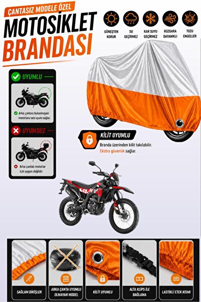 Cemku Twin غطاء محرك متوافق مع Aprilia RX 125 باللون الرمادي من الأعلى والبرت...