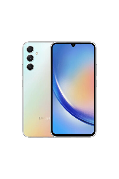 Samsung Yenilenmiş Galaxy A34 256 GB Gümüş - A Kalite