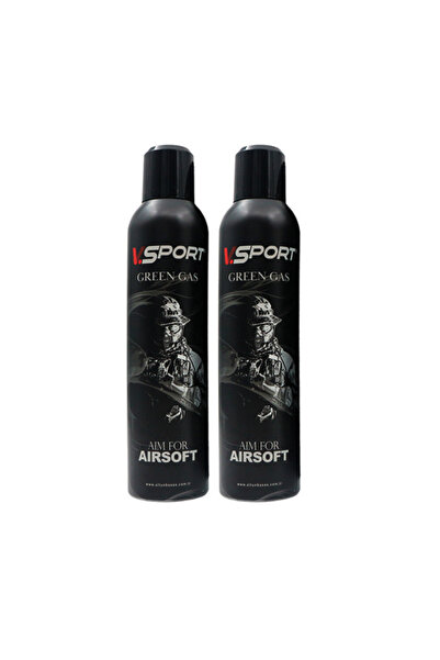SAYGARA 2 Adet V.SPORT Airsoft Green Gas 300 ml