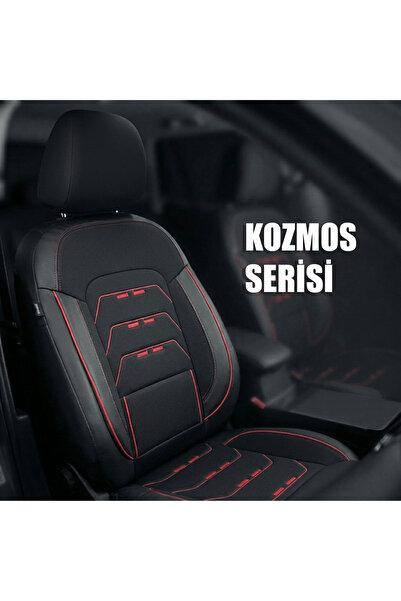 İmza Oto Tekstil Kozmos Serisi Universal Oto Koltuk Kılıfı Takımı - 2+1 Ticar...