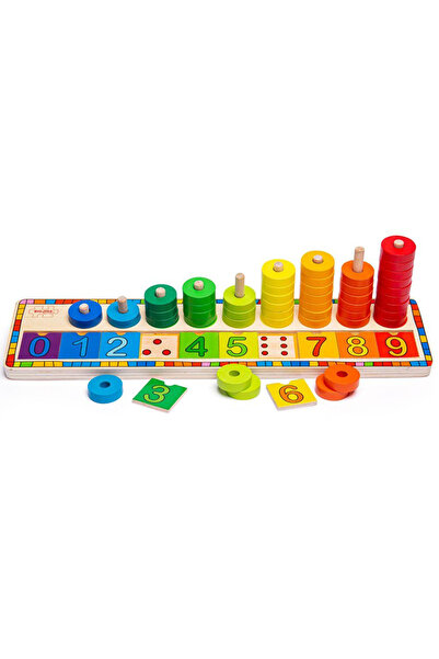 BIGJIGS Toys Contoare cu discuri colorate