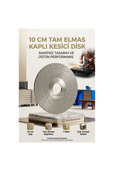 ModaCar Profesyonel Full Elmas Disk 100mm - Granit, Seramik, Metal Kesme & Bi...