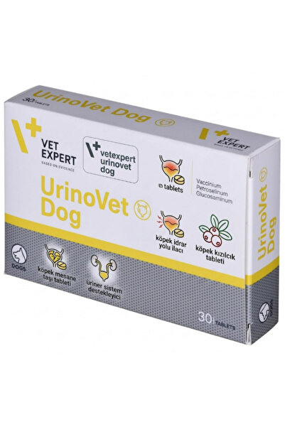vet expert VetExpert UrinoVet Dog 30 Tablet (Köpekler İçin ve Kum/Taş Karşıtı...