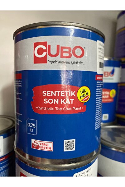CUBO 0.75lt yağlı boya havai mavi