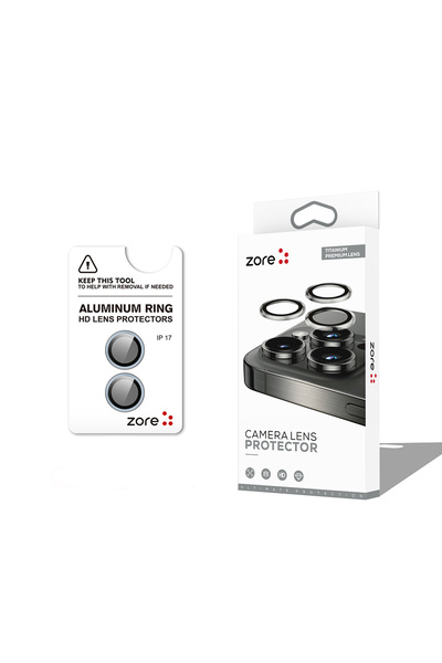 Ummeslem Cl-12 Premium Sapphire Non-Fingerprint Camera Lens Protector Compati...