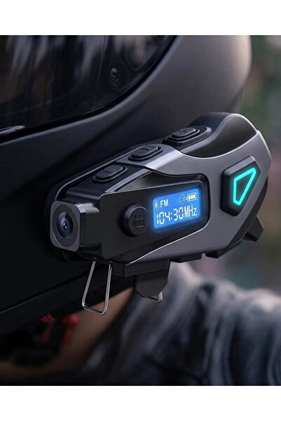 northcity n Kask İçi Bluetooth Kulaklık Kamera ve Fener Özellikli Su Geçirmez...