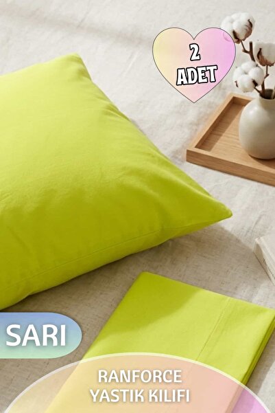 Dantelux 2 Adet Ranforce Kumaş Premium Yastık Kılıfı