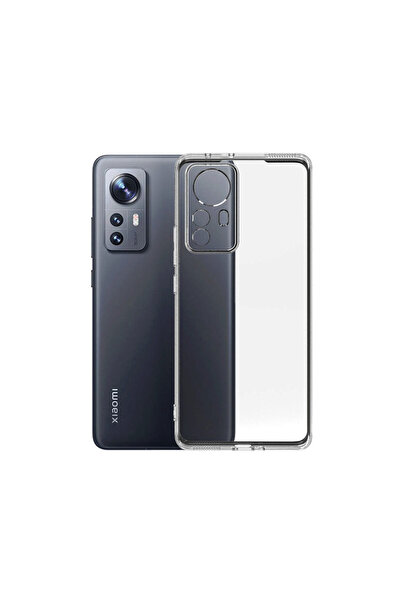 lemontti Силиконов прозрачен калъф за Xiaomi 12 Pro