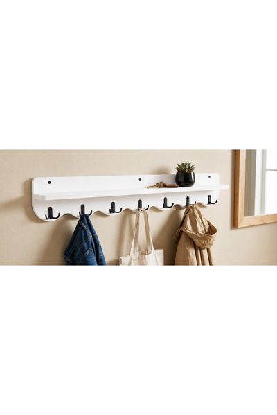 EMRMOBILYA 120 CM DESENLİ OVAL KESİM DUVARA MONTE ASKILIK
