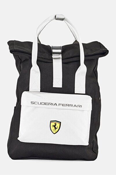 Scuderia Ferrari Men Brand Logo Backpack, Multicolor