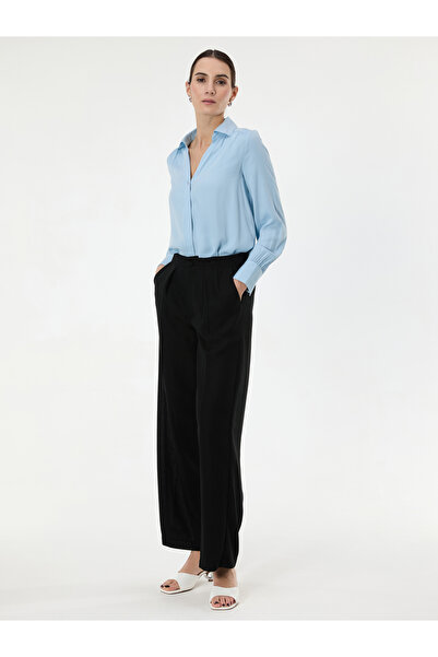 ORSAY Black women's wide leg trousers