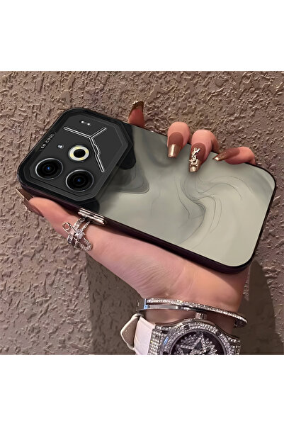PATTERNOVA Tecno Pova 6/Pova 6 Pro 5G Uyumlu Yüksek Kalite Sulu Boya Desenli ...