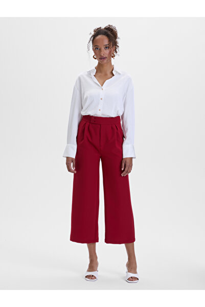 ORSAY Pantaloni largi roșii de damă