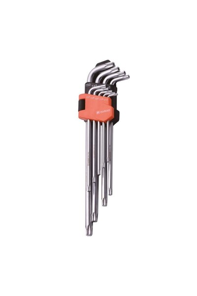 HARDEN Set of 9 Screwdrivers Vinclu, Torx, Professional, Harden, Standard Model