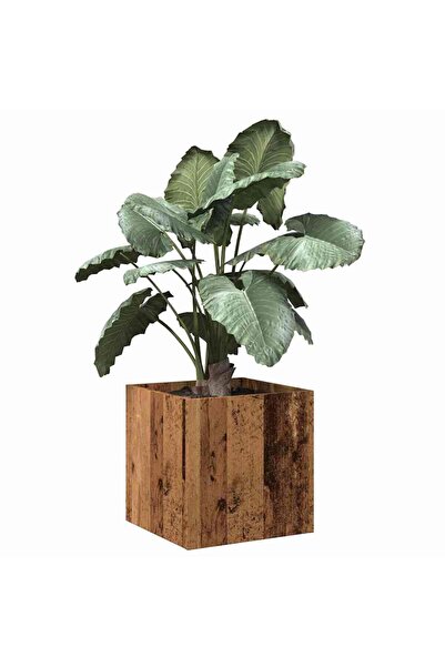 vidaxl Cutie de jardiniera din lemn vechi 40x40x40 cm lemn prelucrat