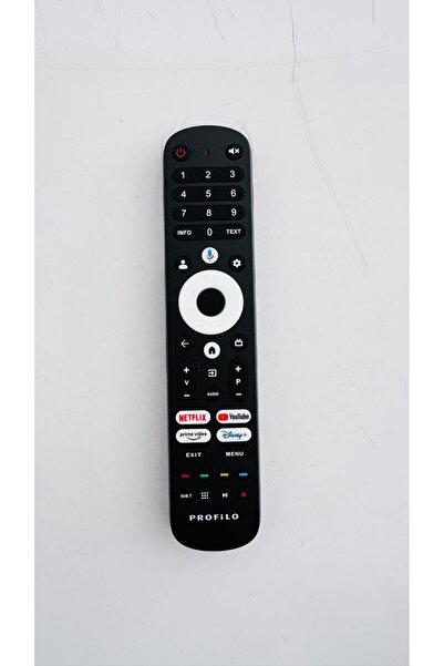 Profilo YENİ SERİ SES KOMUTLU TV KUMANDASI EQG MODELLER İLE UYUMLU