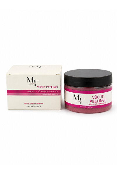 MAKE&FEEL VÜCUT PEELİNGİ ÇİLEK KOKULU+SHEA YAĞI