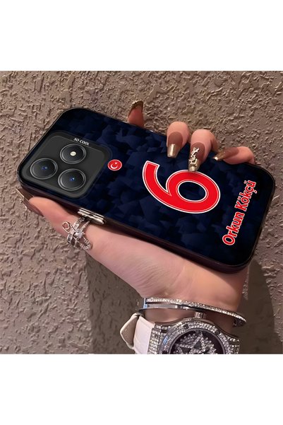 CHICASELUX Silicone Edge Hard Back Phone Case Compatible with Realme C63 Orku...