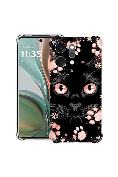 bestcase Husă Antișoc pentru OPPO Reno14, Pisică Neagră, 2052057 AS 2015