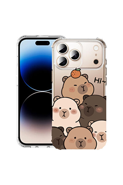 bestcase Husă Antișoc pentru Apple iPhone 17 Pro Max, cu desen animat drăguț ...