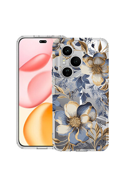 bestcase Husă Antișoc pentru Honor 400 Pro, Florală - cu flori de magnolie, 2...