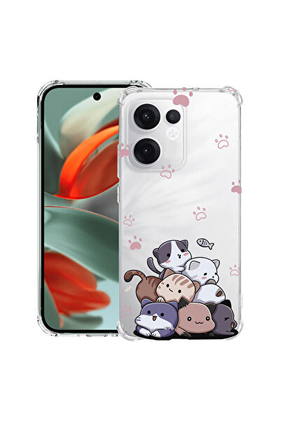 bestcase Противоударен калъф за OPPO Reno13 F / FS, Бебешки котенца, 1988247 ...