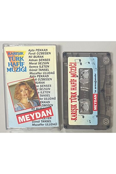 RAKS MÜZİK YAPIM Mixed Turkish Light Music Cassette (Ajda Pekkan, Ferdi Özbeğ...