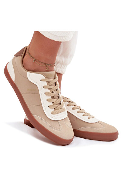 Big Star Shoes Adidași de damă Big Star TT274420 Bej închis 40