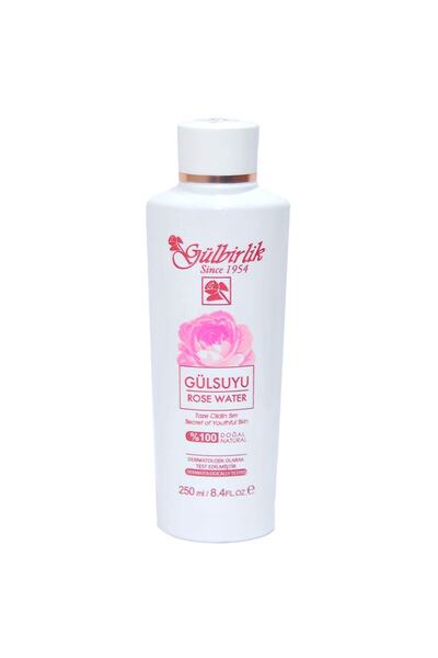 Rosense 12 Adet Gül Suyu Saf Doğal Naturel Katkısız Yenilebilir 250 ML Pet Şişe
