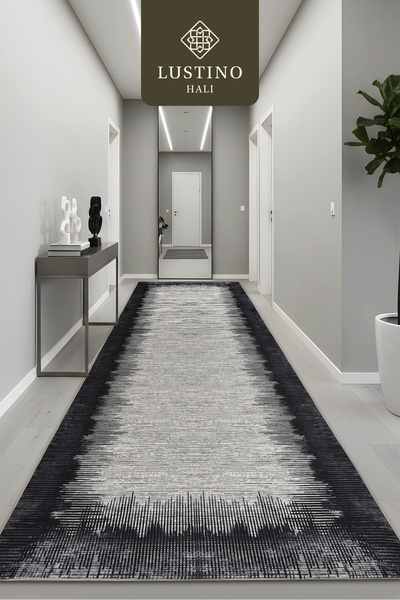 Lustino Halı Yıkanabilir Halı Kaymaz Taban Leke Tutmaz Salon Halısı Mutfak Ha...