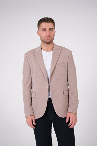 VALUE FASHION Erkek Spor Ceket, Esnek Örme Kumaş,Blazer Ceket