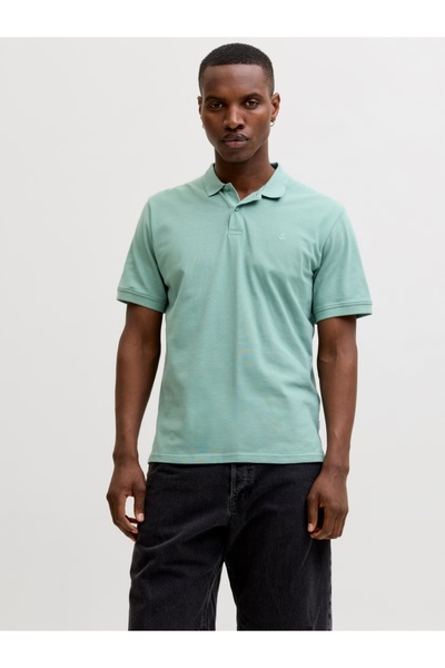 Jack & Jones Μονόχρωμο Πόλο Σερφάρι "