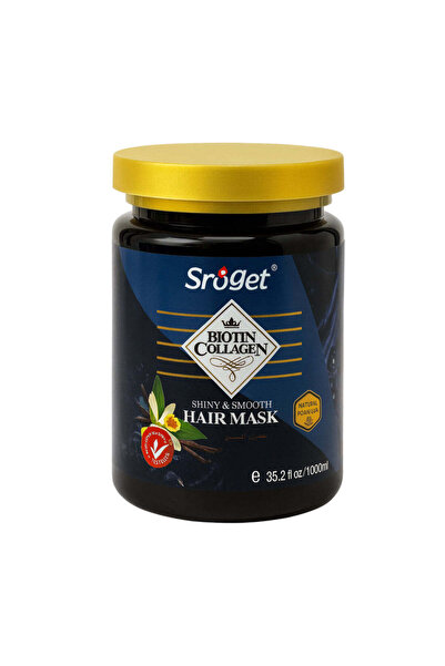 Sroget Mască de păr Biotin Collagen – biotină și colagen, întărire, stimulare...