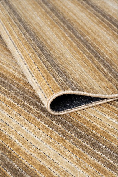 SANRUGS Home & Living NAPOLI Renk Efektli Elit Şönil Dokuma Kilim, Kaymaz Tab...
