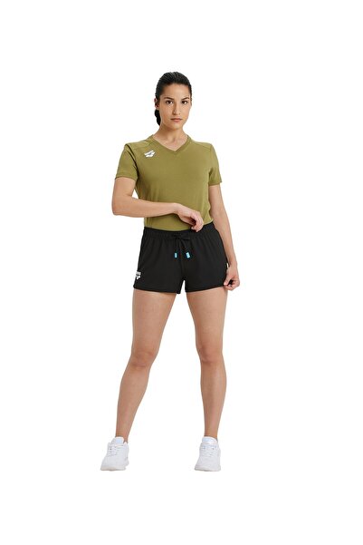 ARENA WOMENS TEAM SHORT SOLID / BLACK