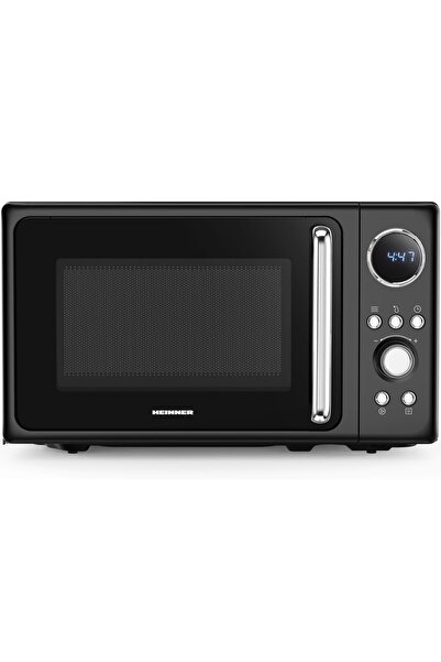 Heinner Cuptor cu microunde HMW-MD20DRBK, 20 l, 800 W, Control digital, Afișa...