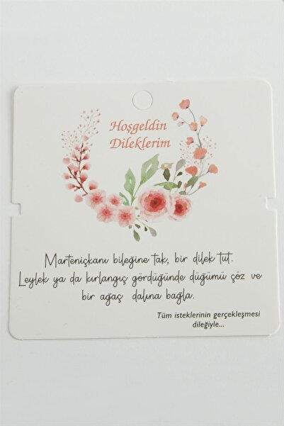 ZERO LAND Ilkeshop Marteniçka (14131) Bracelet Card-White