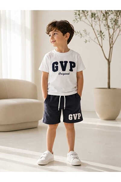 Mireya Kids New Season 100% Cotton Children's Shorts Set